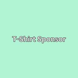 T-Shirt Sponsor ($200+)